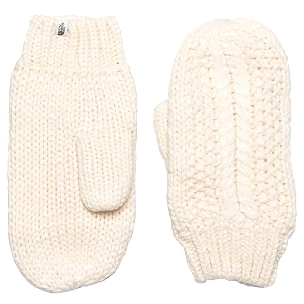 Women's The North Face Cable Minnasoft knit-fleece liner Mittens sz Medi…